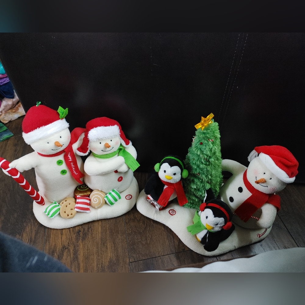 Hallmark Jingle Pals 2006 penguins snowman